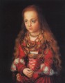 Une princesse de Saxe Renaissance Lucas Cranach l’Ancien